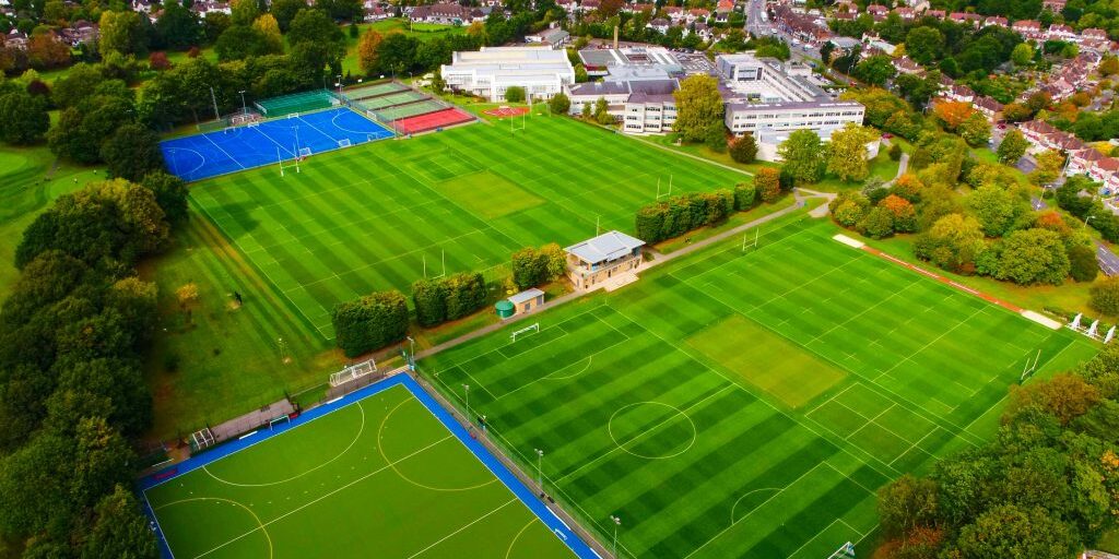 Trinity School Grounds Panoramic View