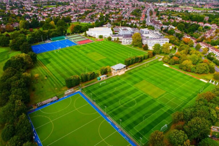 Trinity School Grounds Panoramic View