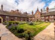 The central courtyard of the Whitgift Almshouses