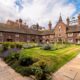 The central courtyard of the Whitgift Almshouses