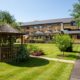 The large rear garden at Wilhelmina House in Croydon